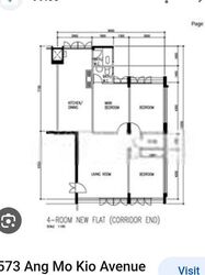 Blk 573 Cheng San Court (Ang Mo Kio), HDB 4 Rooms #594466451